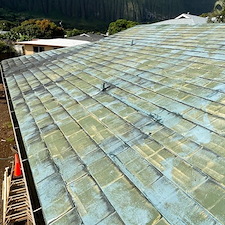 Impressive-Aluminum-Shingle-Roof-Cleaning-Service-in-Waimanalo-Hawaii 2