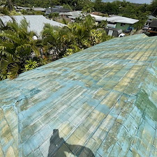 Impressive-Aluminum-Shingle-Roof-Cleaning-Service-in-Waimanalo-Hawaii 5